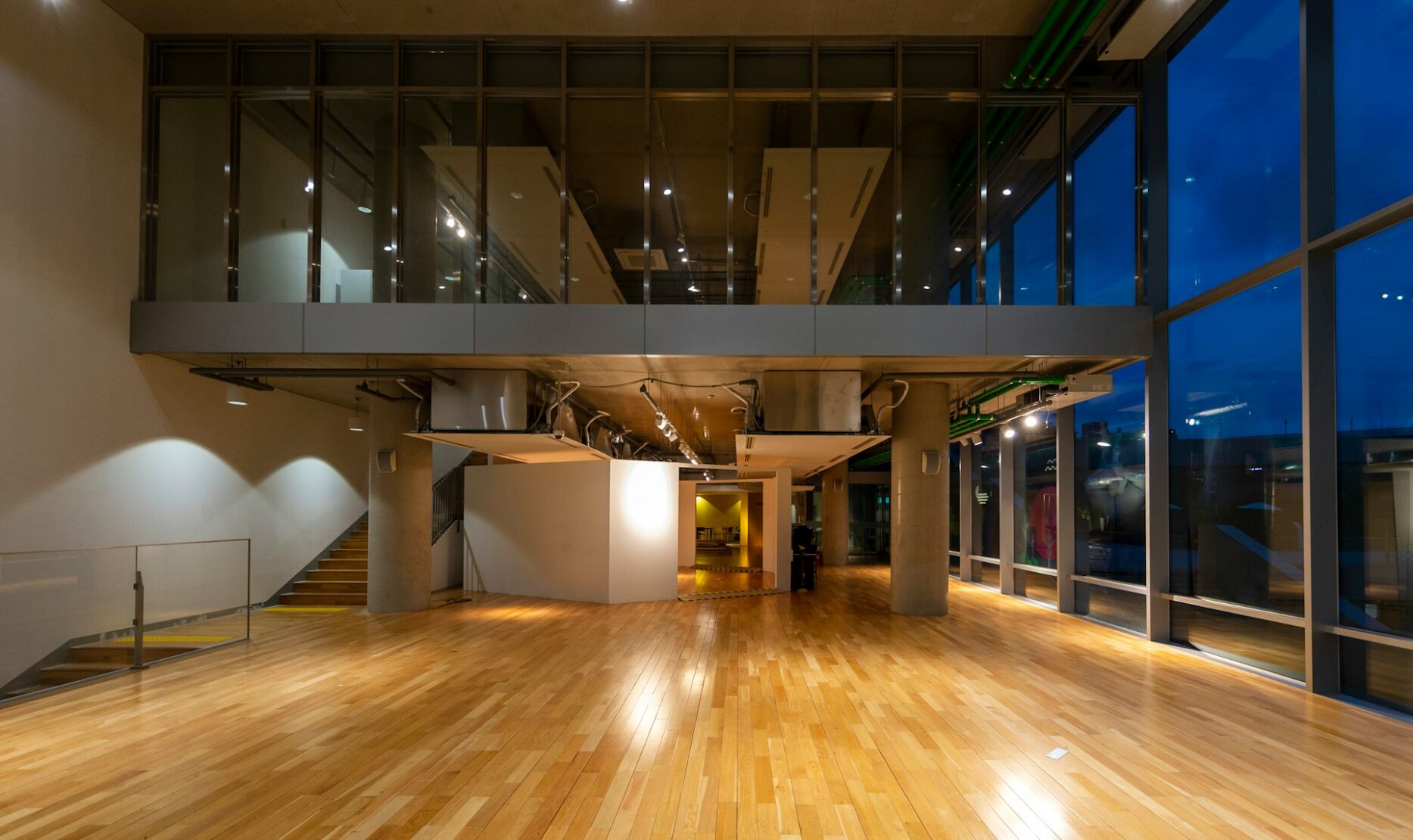 This room has timeless white oak flooring